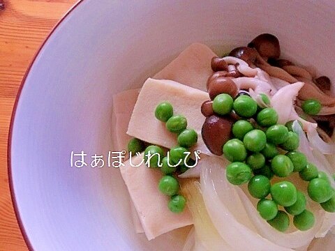 高野豆腐と玉ねぎの煮物✿